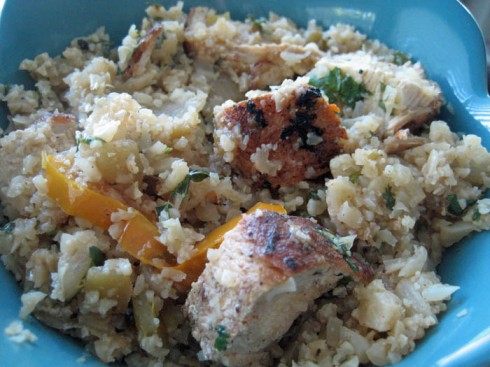 Mexican Chicken and Cauliflower Rice | Adventures of a Hungry Redhead